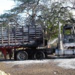 Ofrecen recompensa a quien brinde información por tractocamión incinerado en La Guajira