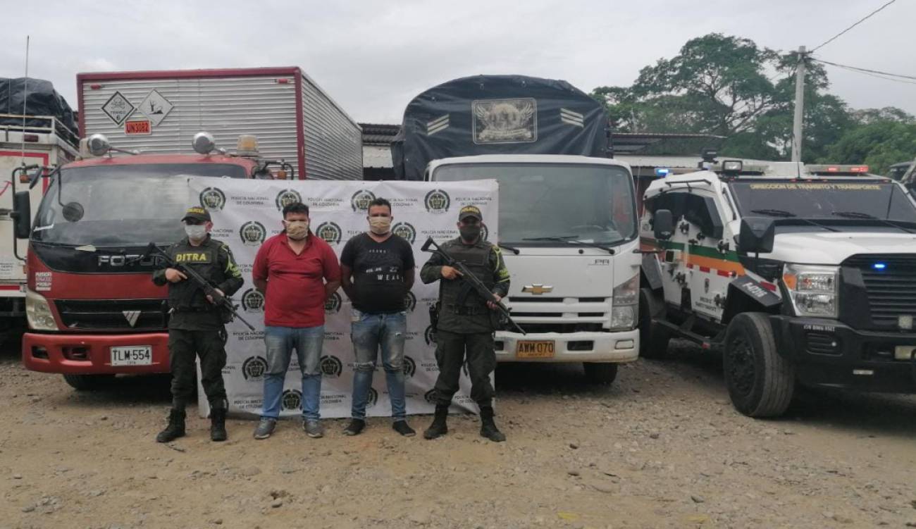 Otros dos capturados por hurto de un camión de carga