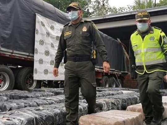 dos vehículos incautados Chinchiná