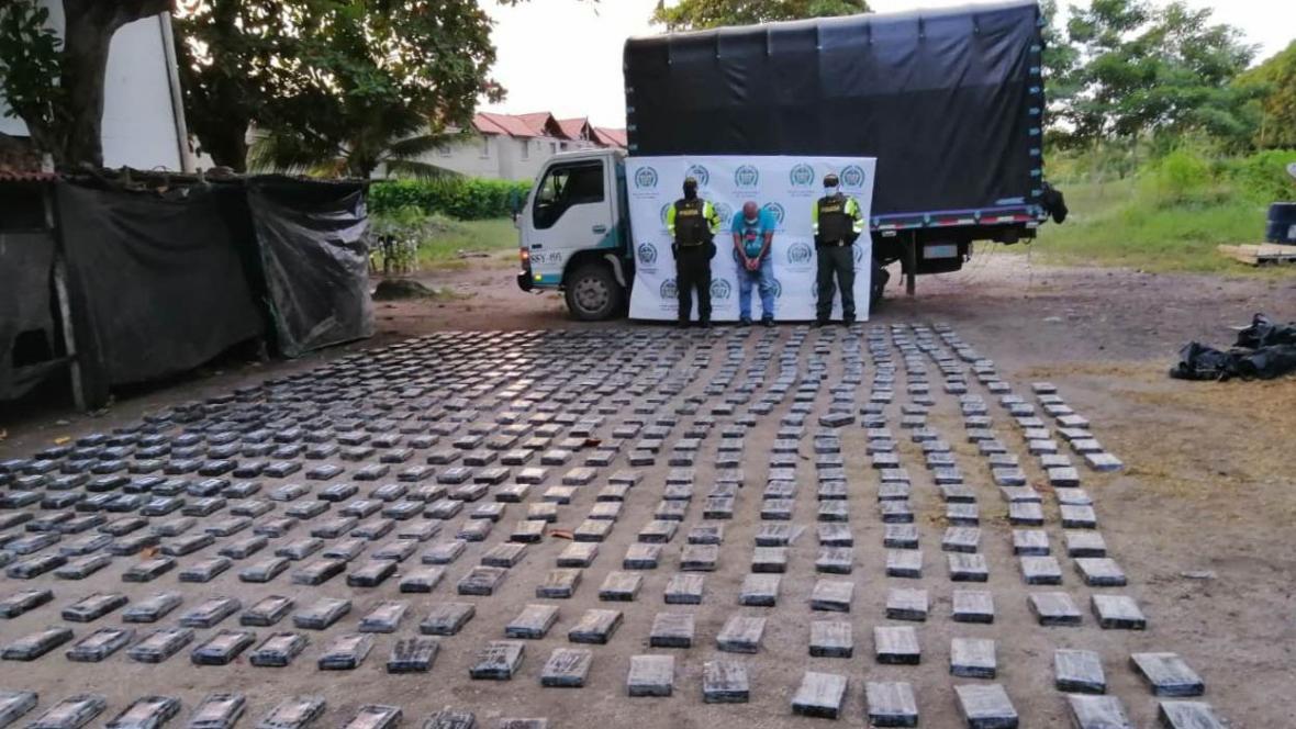 incautados 682 paquetes de droga en sucre