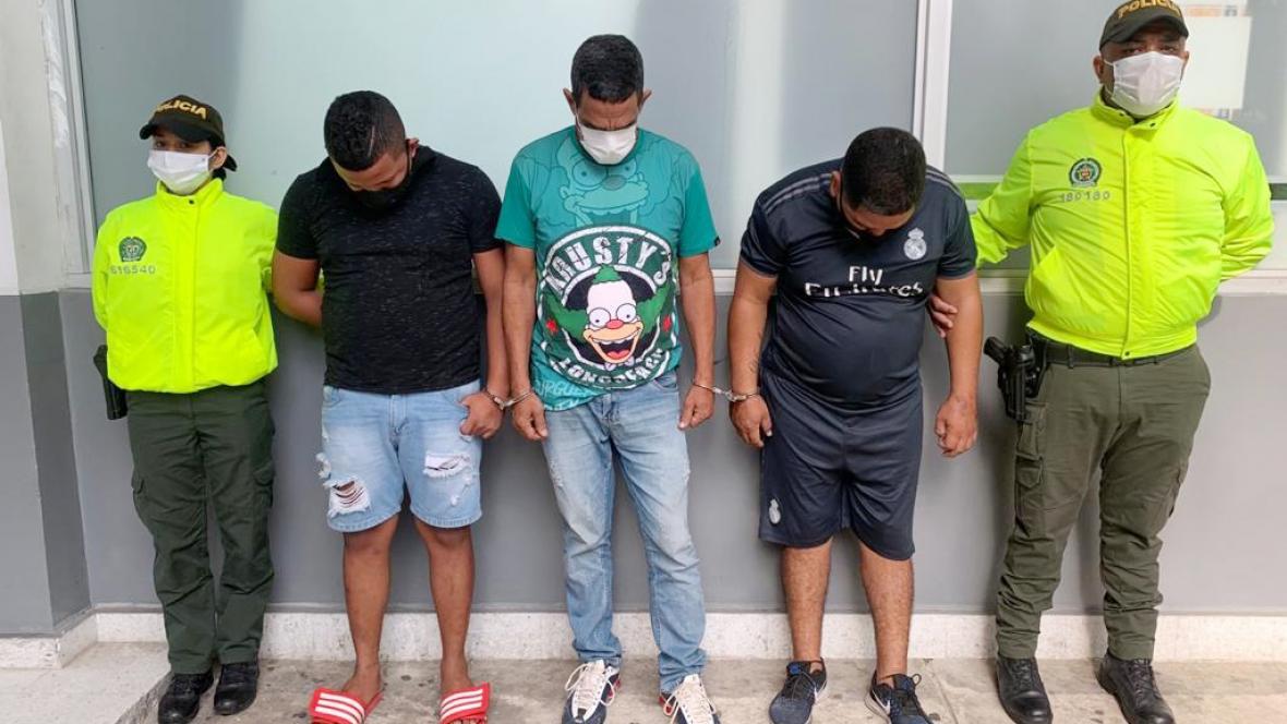capturados banda hurto de camiones