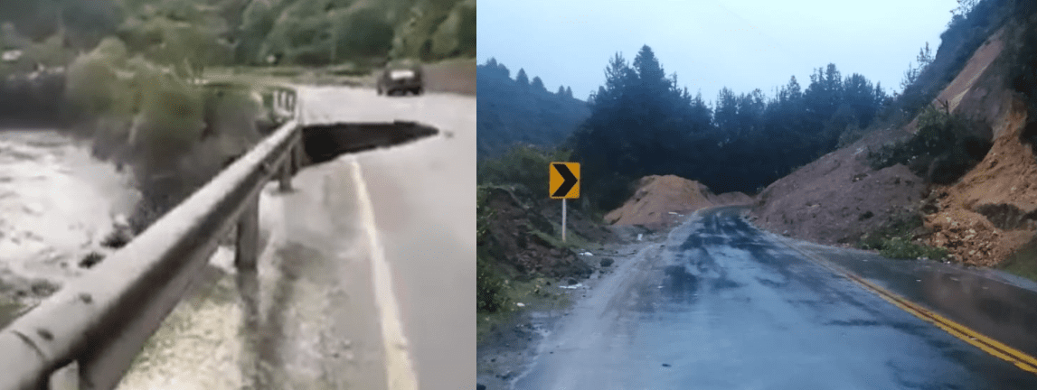 Emergencias en vías de 7 departamentos por ola invernal