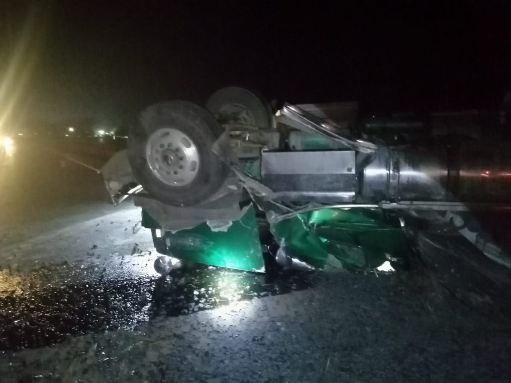 accidente en el sector de Pailitas