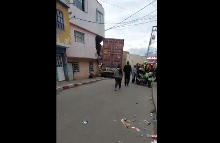 accidente al sur de Bogotá