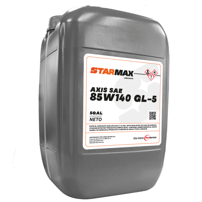 StarMax AXIS SAE 85W140 GL-5 5 galones