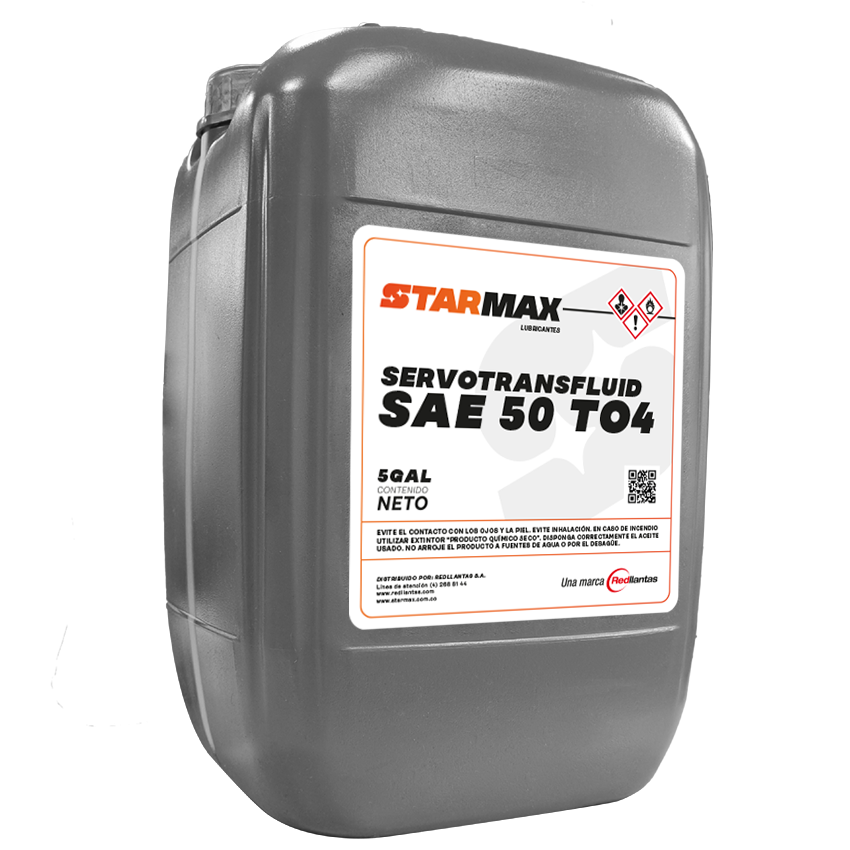 StarMax SERVOTRANSFLUID SAE 50 TO4 5 galones