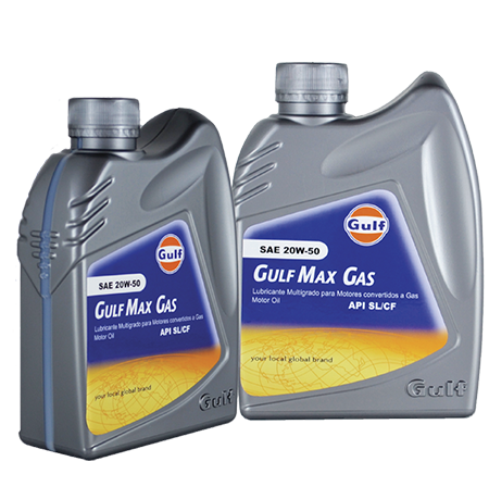 Gulf Max Gas 20W50 SL/CF CJ x 12 qt