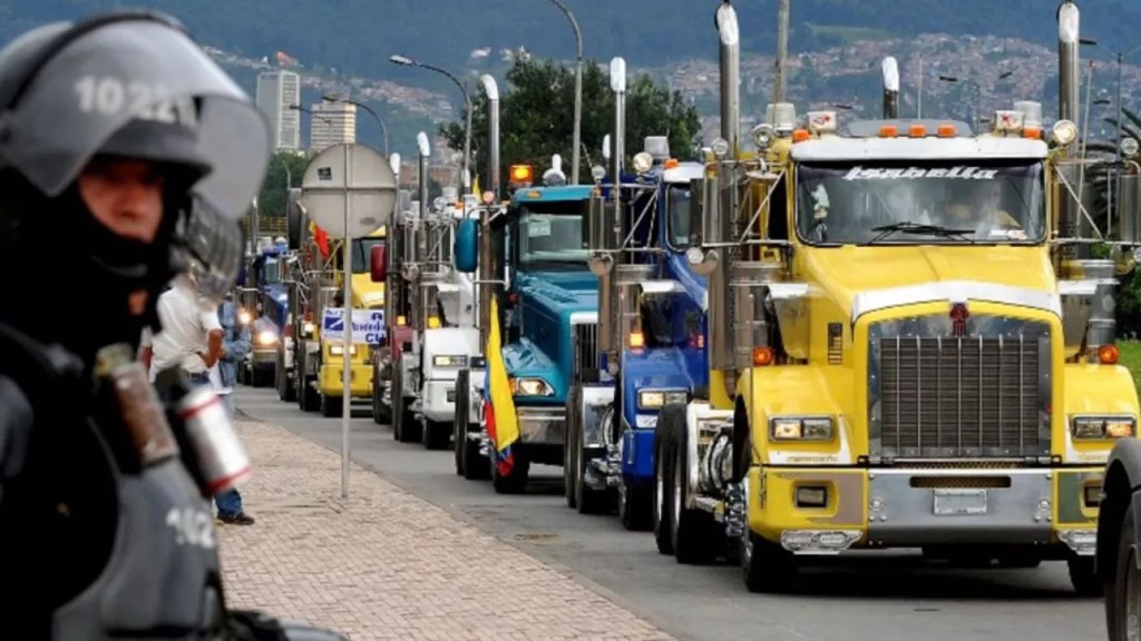Paro Camionero Colombia