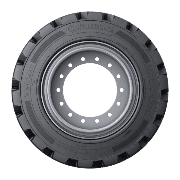 Llanta 315/95 - 28/8.50 175A6 TeleMaster - Maciza Continental TeleMaster frente