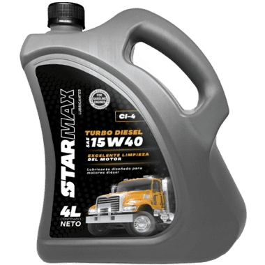 StarMax Turbo Diesel SAE 15W40 API CI4 Caja x 3 und