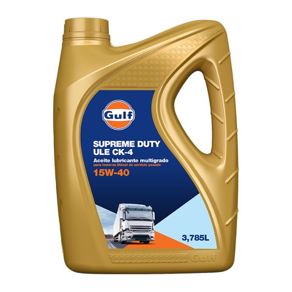 Gulf Supreme Duty ULE SAE 15W40 CK-4 Und x 5 gal
